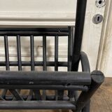 Rattan newspaper holder