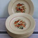 Set of 6 dessert plates