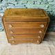 Commode vintage - poignées fleurs
