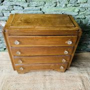 Commode vintage - poignées fleurs