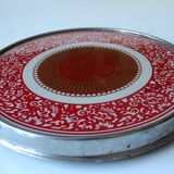 Plat à gâteau art déco années 1930