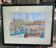 Tableau aquarelle port