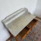 Dressing table in wood and marble