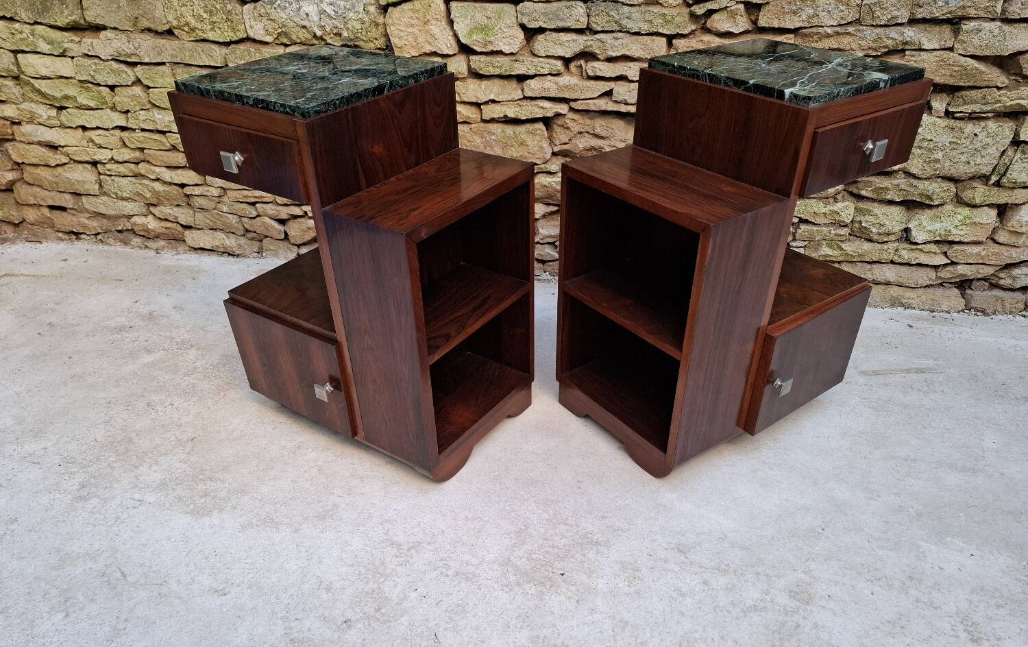 Art Deco bedside tables