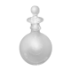 Carafe attrape mouches ronde en cristal soufflé