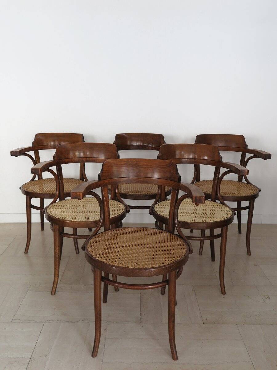 Vintage Chairs by Michael Thonet for Thonet, 1930s, Set of 6