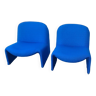 Pair of “Alky” low chairs by Giancarlo Piretti