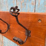 Porte manteaux fer forgé