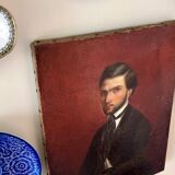 Oil portrait on canvas, 1842