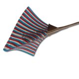 Murano glass and metal ceiling lamp, 1980s