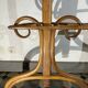Double curved wood mirror coat rack by michael thonet gebrüder / freres, 1888