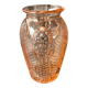 Vase Rosaline en verre moule rose