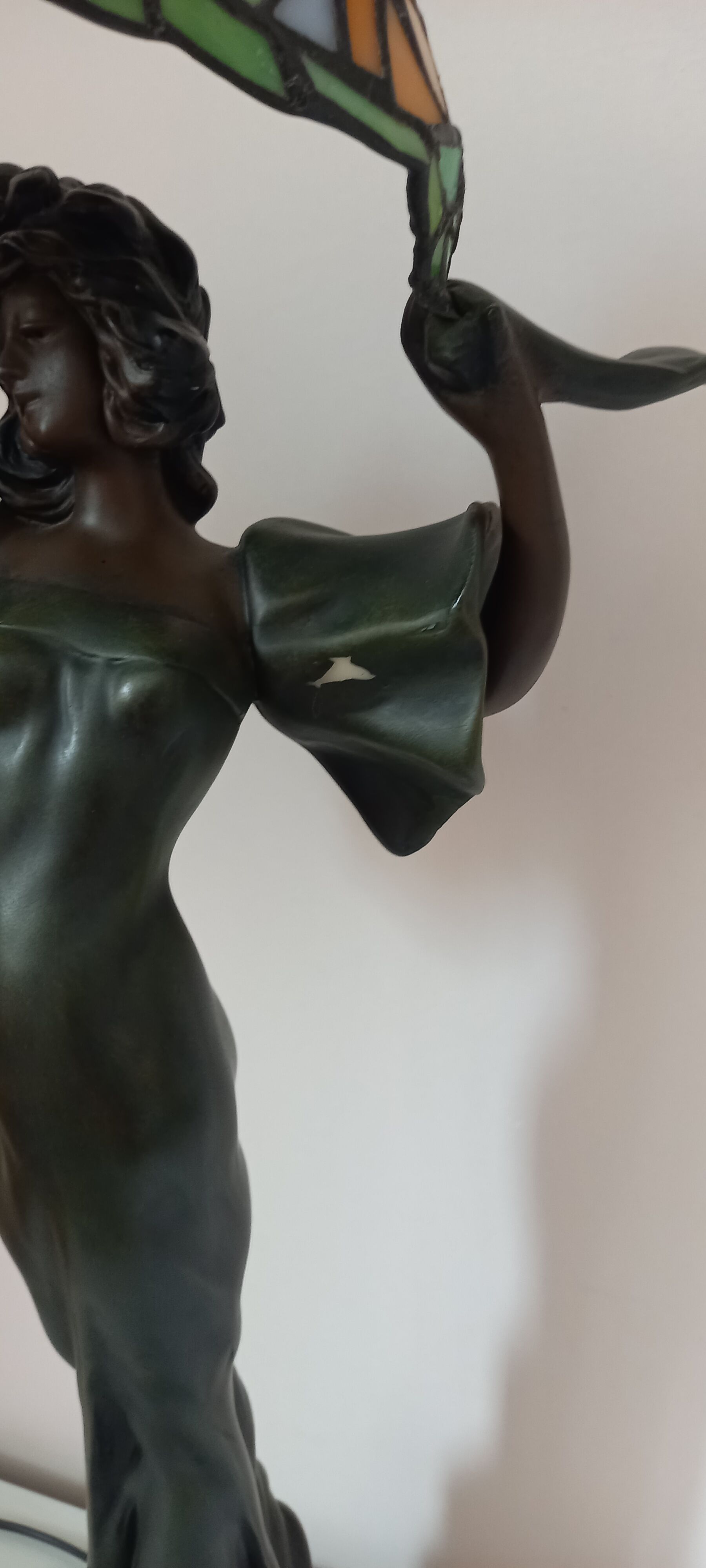 Lampe Style Tiffany vitrail
