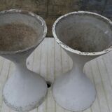 Pair of Anton Bee design diabolo planters, assisted by Guhl Willy