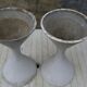 Pair of Anton Bee design diabolo planters, assisted by Guhl Willy