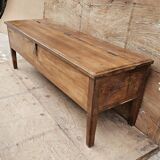 Old bench - Burmese teak chest