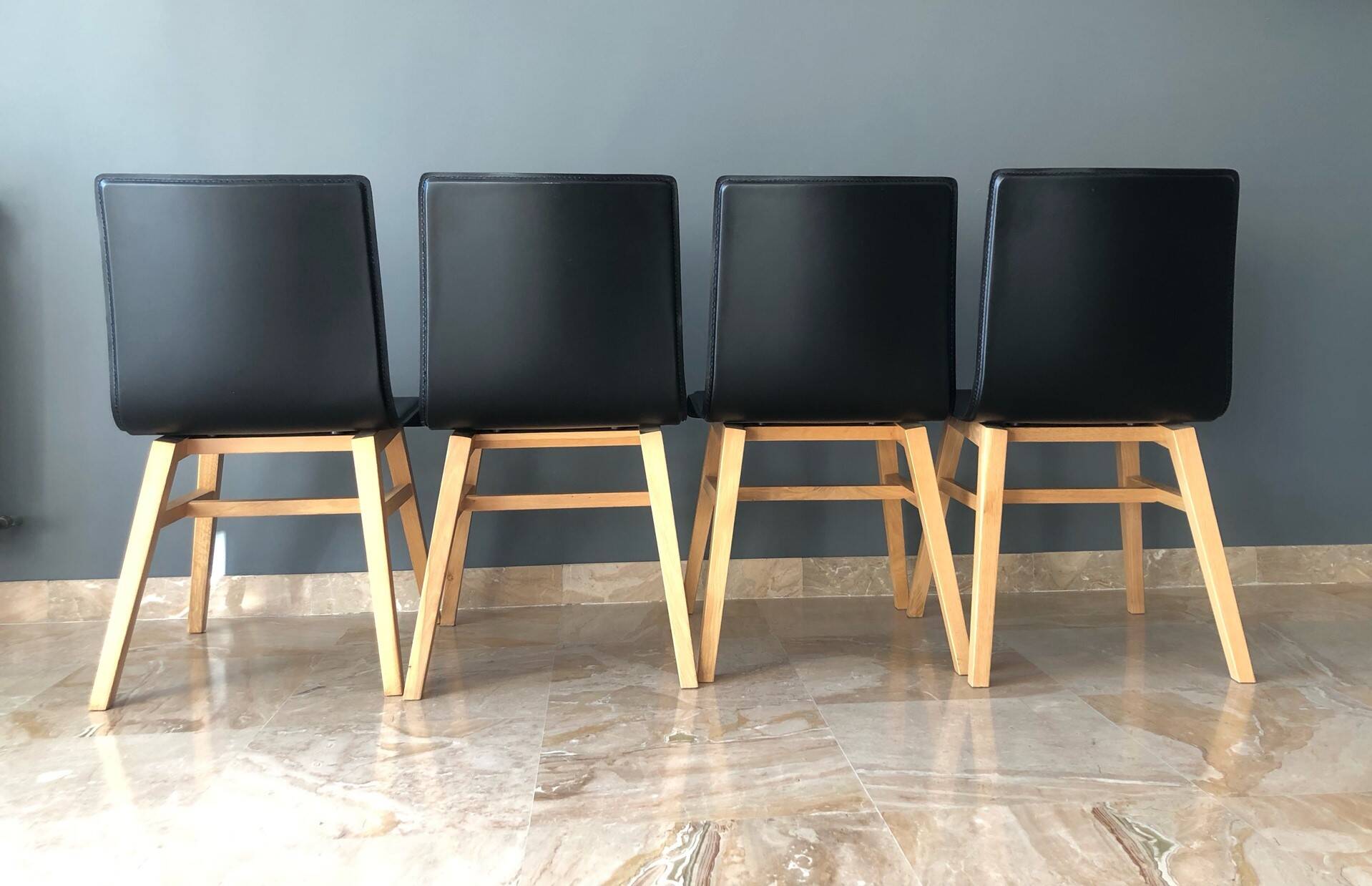 Set of 4 Habitat dining room chairs