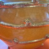 Longwy enamel lamp base