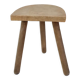 Half-moon farm stool