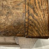 Natural oak wood chest, bedside chest