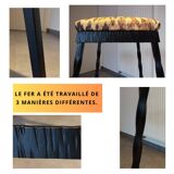 Paire de tabourets de bar