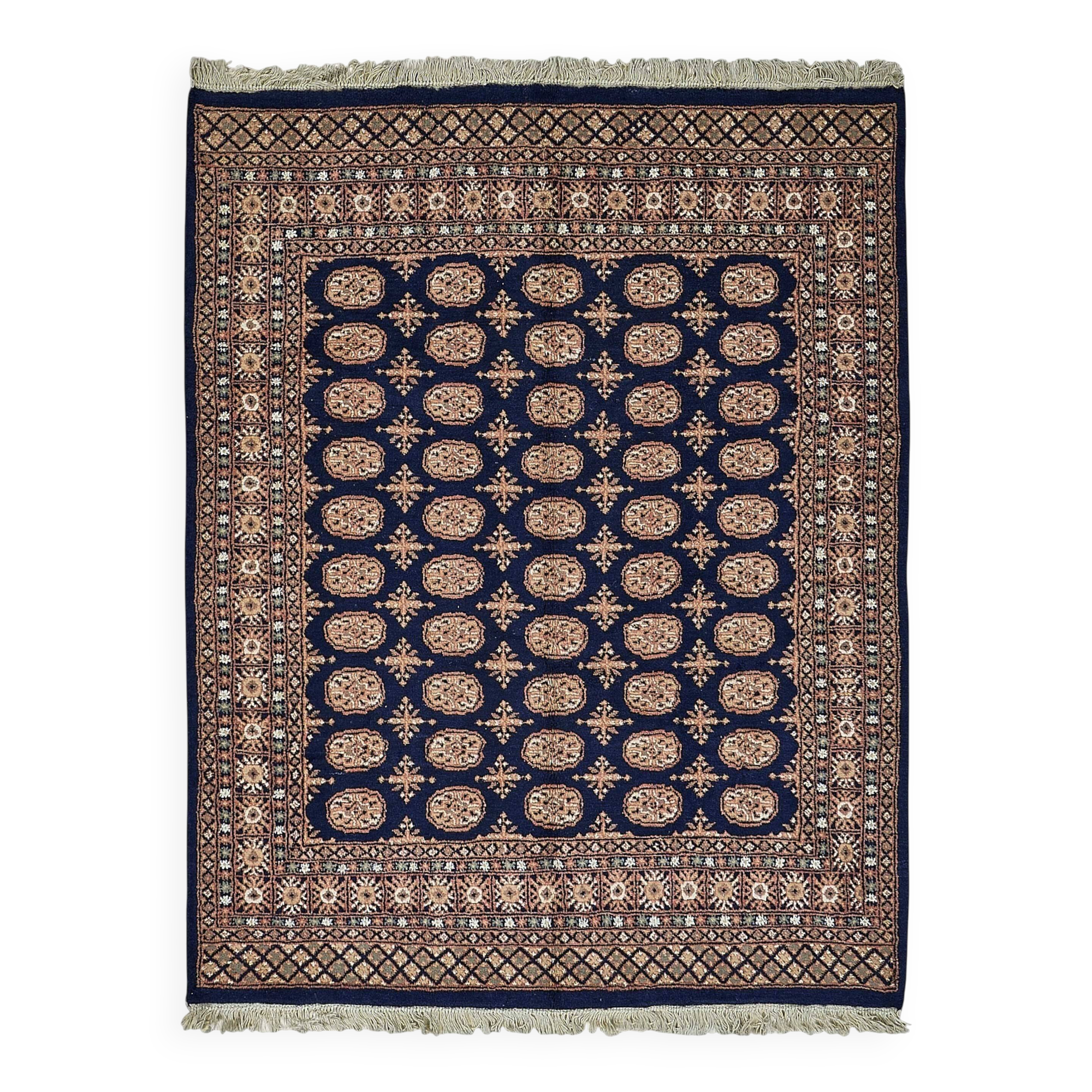 Turkish Handknotted Wool Oushak Rug 157 cm x 198 cm