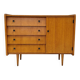 Small sideboard with spindle legs, France 1960