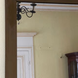 Vintage mirror from the 60s-70s. H 95 cm / W 69 cm.