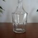 Crystal decanter Saint Louis / Baccarat - Cato flat ribs - Epoch XIXth - 21 cm