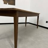 1950s farmhouse table in oak and pine