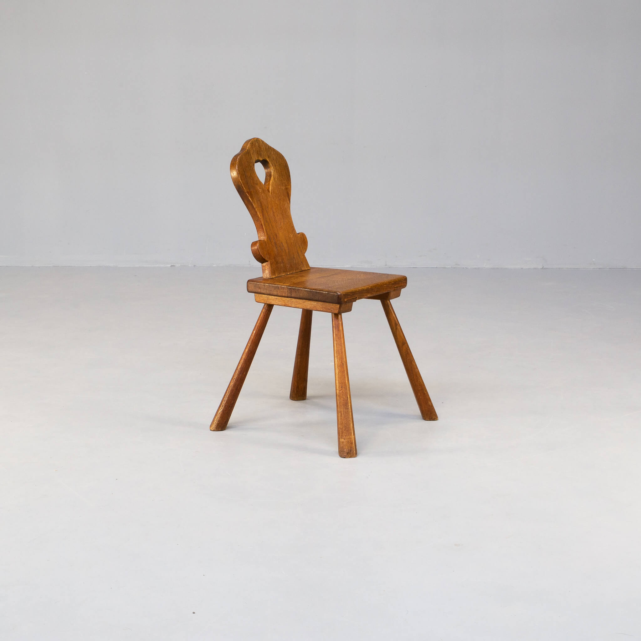 Beautiful set of 6 Rustic Alpine Mountain Chairs