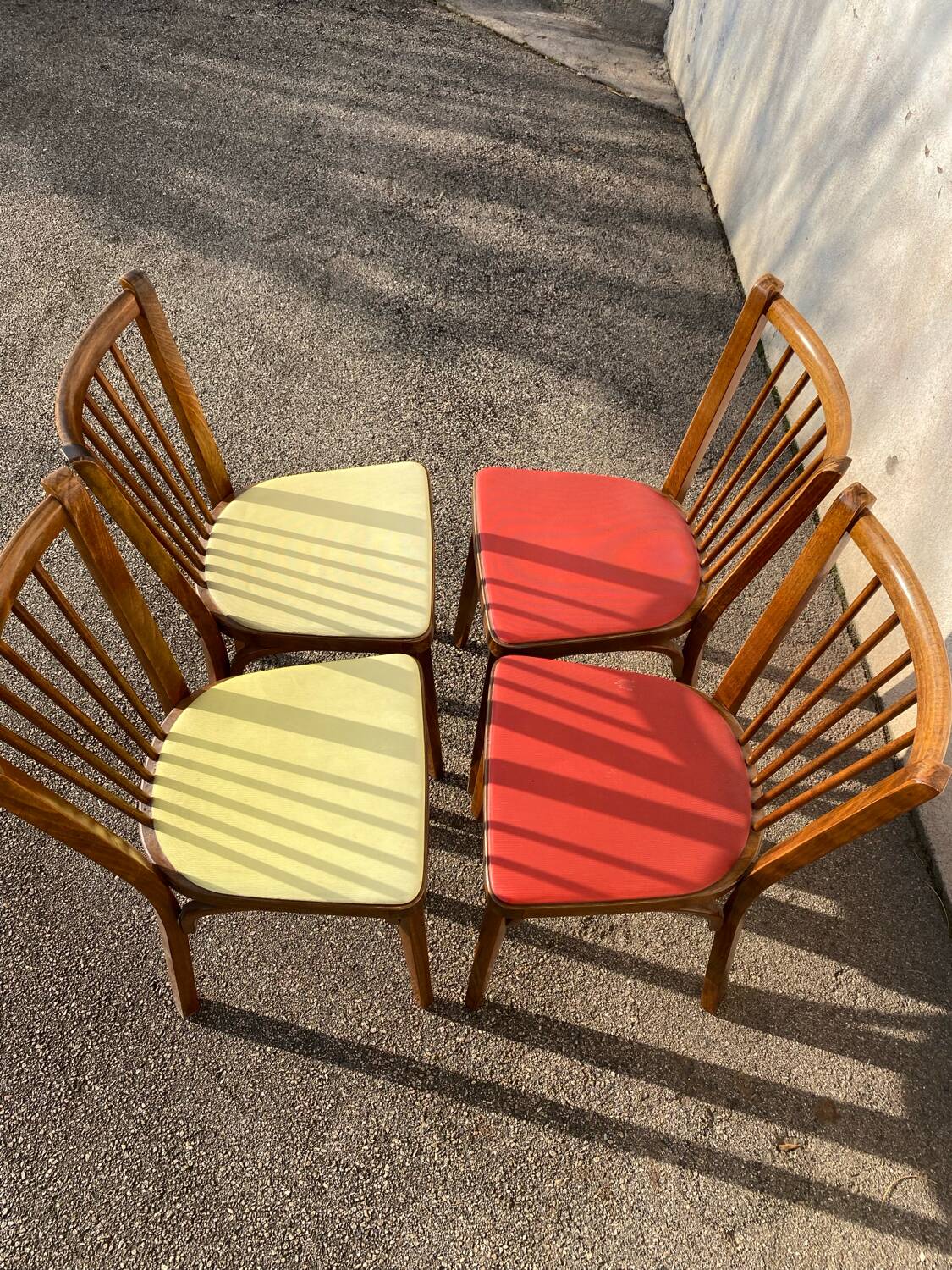 Set de 4 chaises baumann bistrot 153