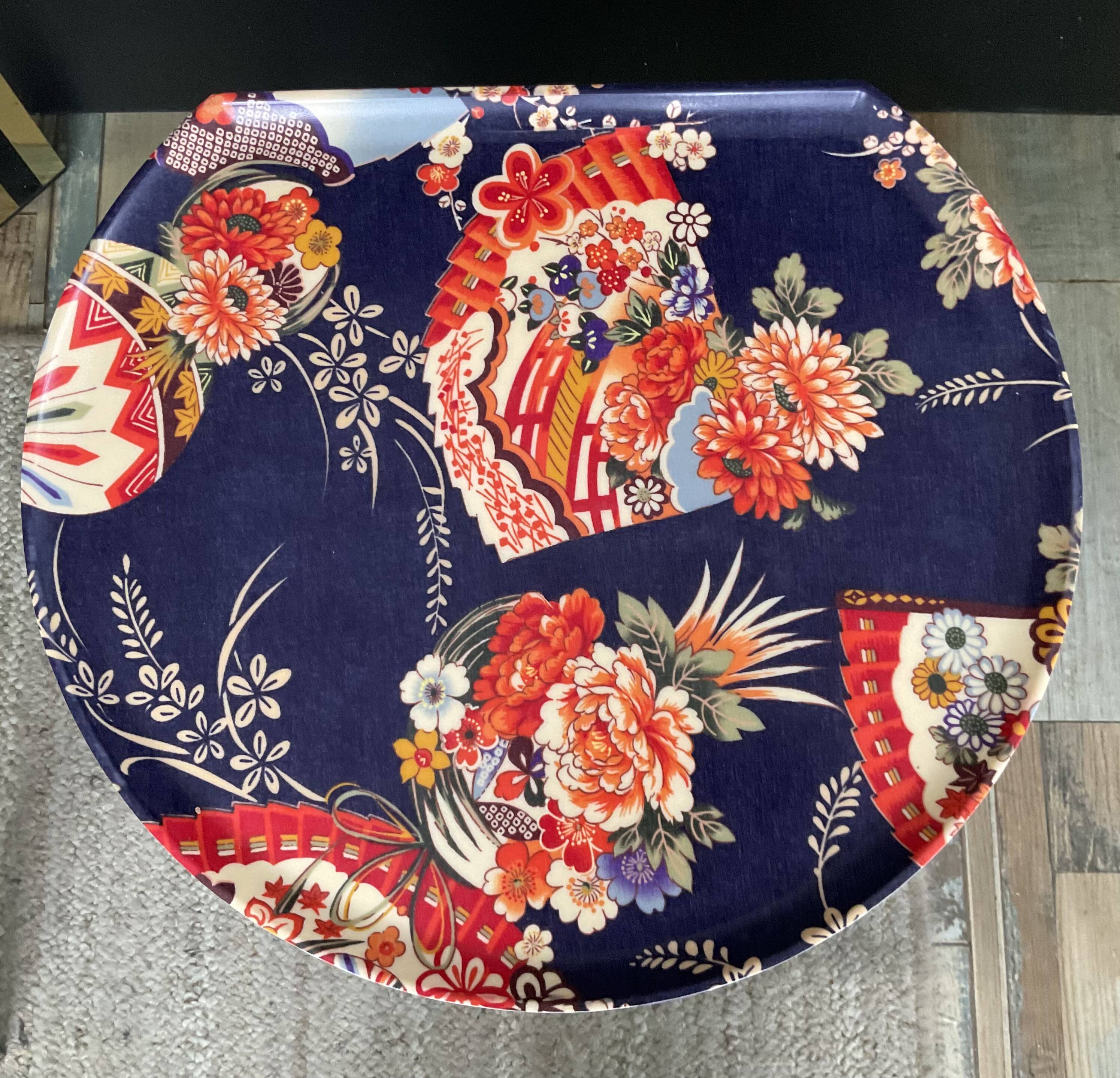 1970s-80s Japanese vintage plate