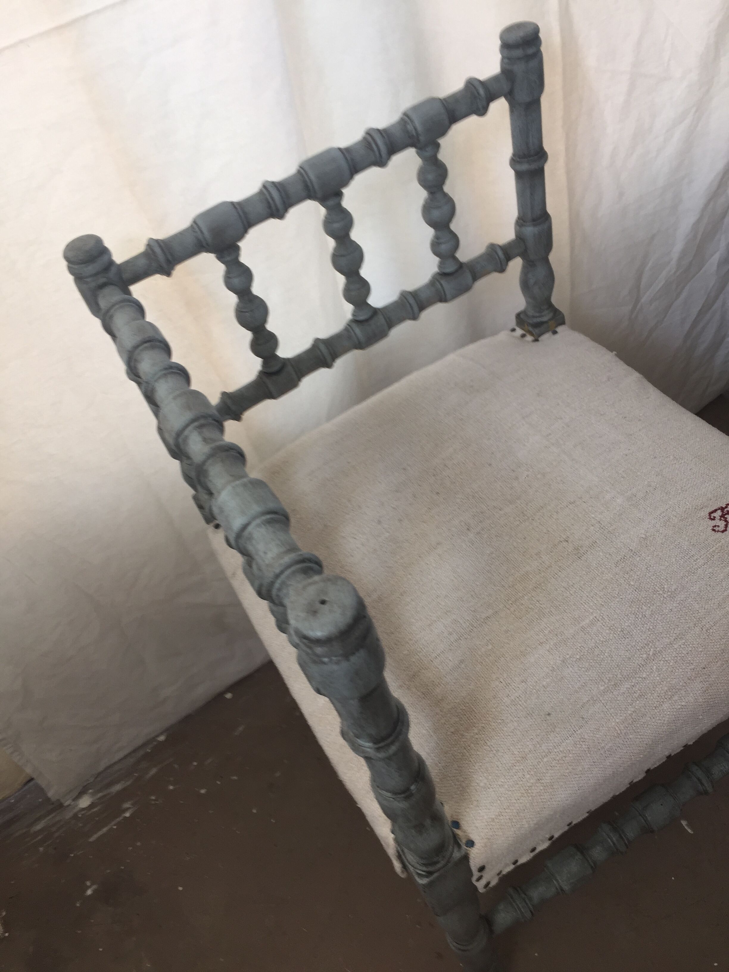 Corner antique chair