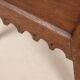 Chaise en chêne à lambris du début du 19e siècle