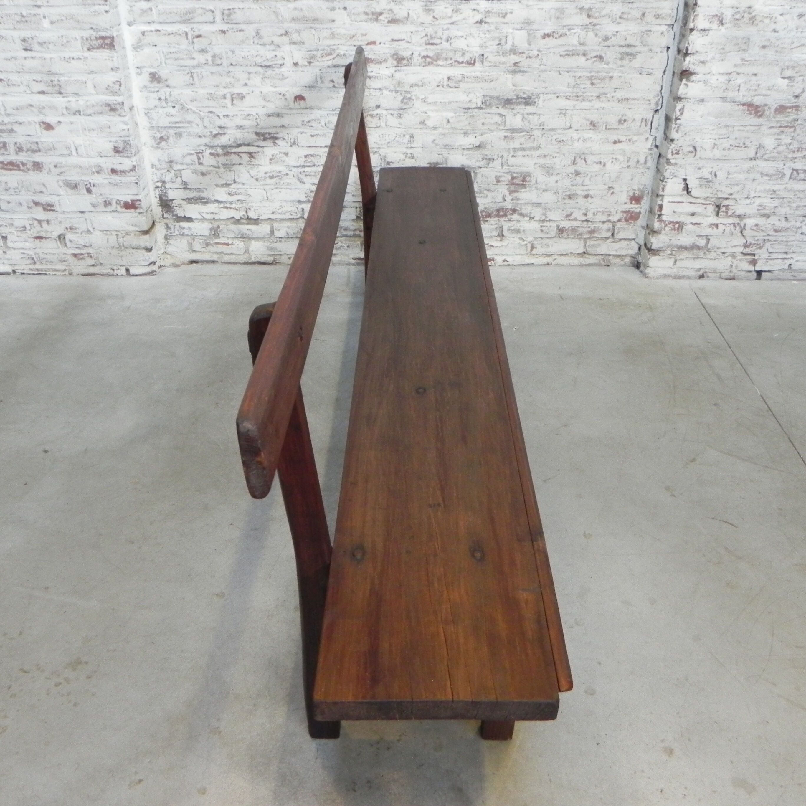 Wooden bench 225 cm