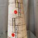 Conical cermamic vase west germany scheurich keramik vintage