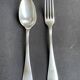 12 Christofle table forks and 12 spoons
