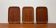 Teak trays by Langva, mid-century modern, 1960s, set of 3.