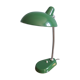 Large vintage desk lamp (50cm) in green lacquered metal, 70s