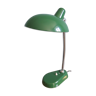 Large vintage desk lamp (50cm) in green lacquered metal, 70s