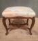 Pouf de style Louis XV  rocaille