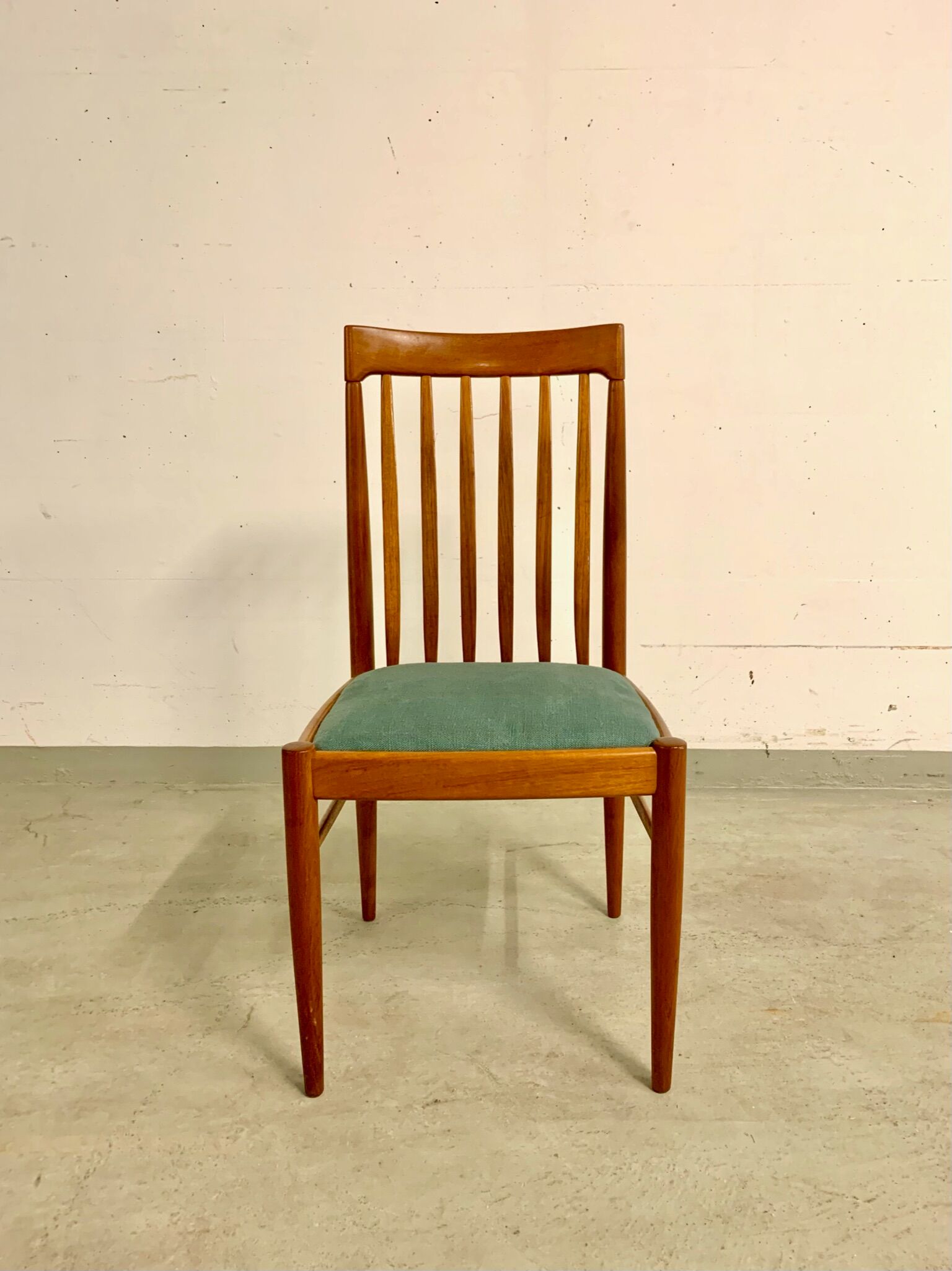 4x Danish Teak Dining Chairs by H.W. Klein for Bramin 1960s