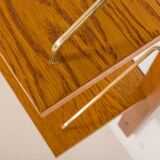 Scandinavian vintage shelving unit in oak, 1960s