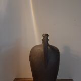 Brown terracotta jar