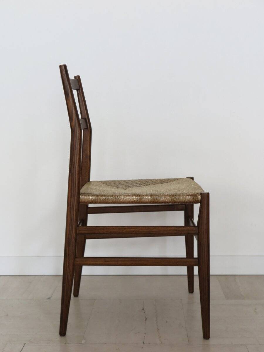 Leggera Model Chairs Designed by Gio Ponti for Cassina, Italy, 1950s, Set of 4