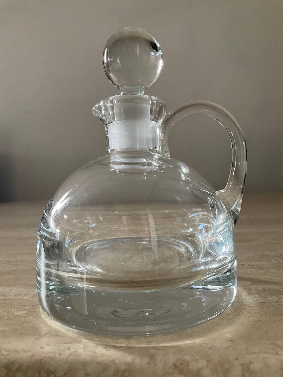 Vintage liquor decanter