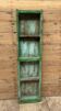 Wall display cabinet in Burmese teak with original patina.