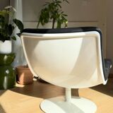 Artifort F978 Armchair – Geoffrey Harcourt – black leather