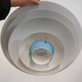 Unique blue colored Nordic Pendant Lamp by Form Light model 52610, Denmark